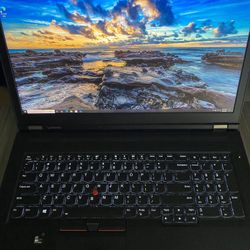 Lenovo Thinkpad P71 Mobile Workstation With Charger 