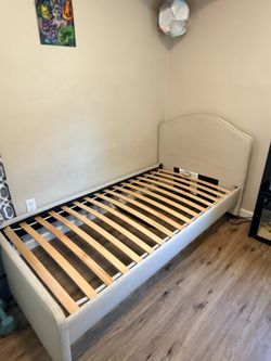 2 IKEA Hauga Twin Size Beds