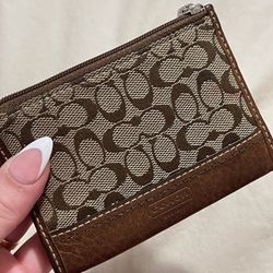 Vintage Coach mini wallet/ coin purse