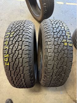 17” tires bfgoodrich 265/70/17 semi new with free installation $200