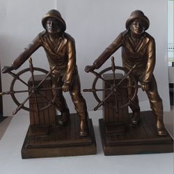 Gloucester Fisherman statue Bookends