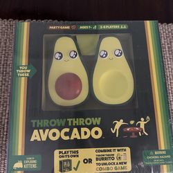 Throw Throw Avocado Game - Yellow and Green