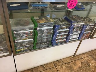 Xbox 1 ps4 games $15 each