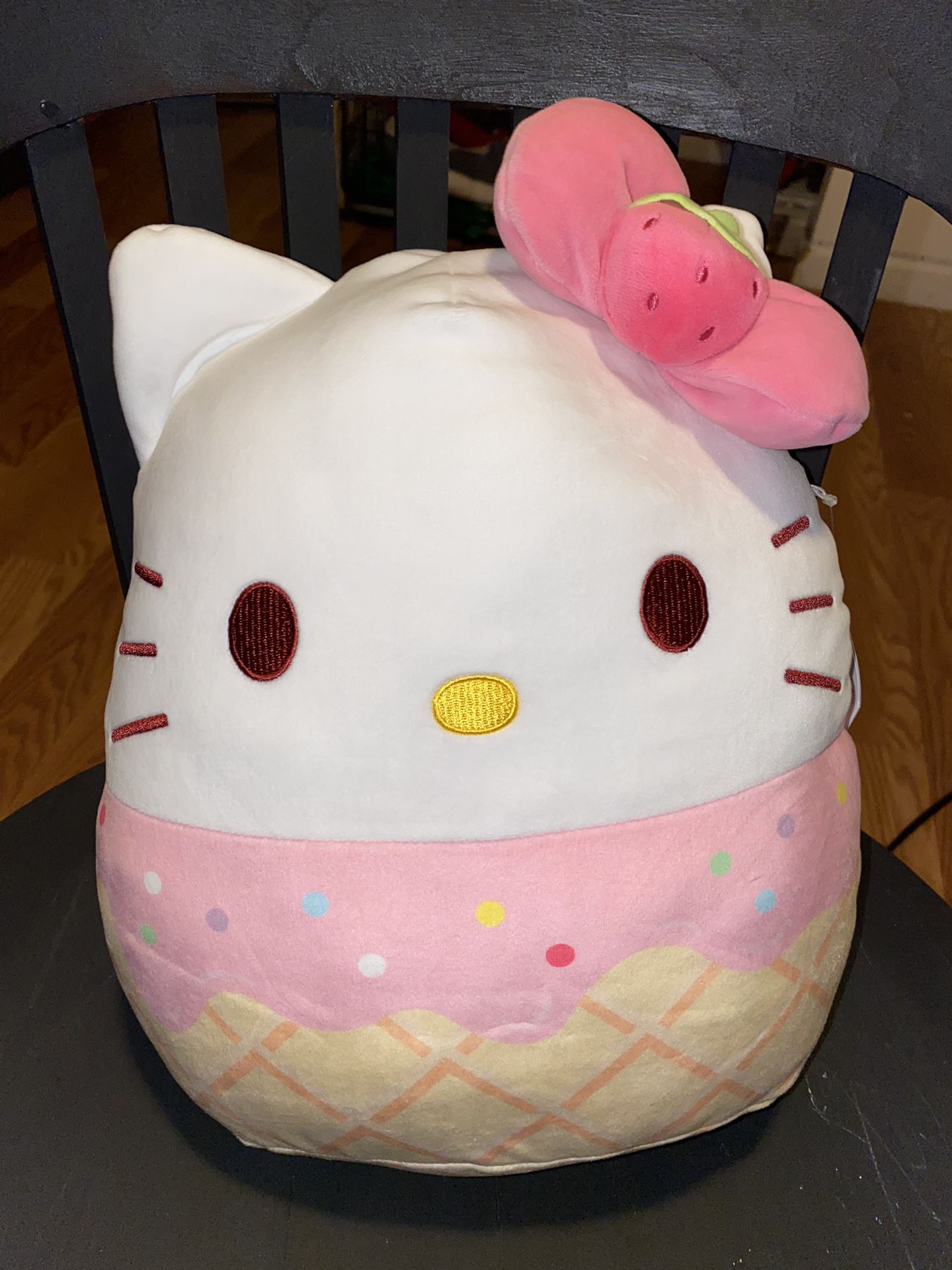 Hello Kitty Strawberry Ice Cream Squishmallow