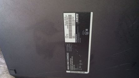 Xbox one X for sell and I have a Xbox one console