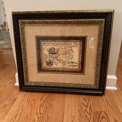 Beautiful Framed Print of Asia