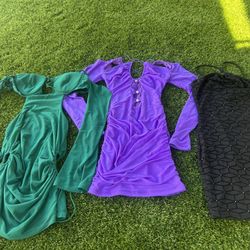 Mini Dresses 3 Sexy Mini Dress Size M/L