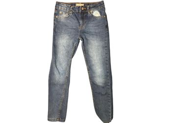 Weatherproof Vintage Boy's Straight Leg Jersey Lined Jeans Med Vintage (Size 7)