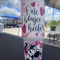 Baby Highland Cow 40oz Tumbler 