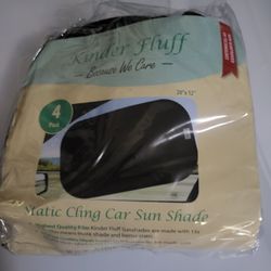 Window Car Sunshade, Pack of 4, 20" x 18"