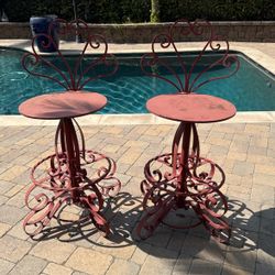 Spanish Pool Side High Chair