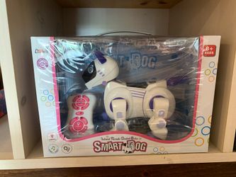 durherm ir rc smart storytelling sing dance walking talking dialogue robot dog pet toy