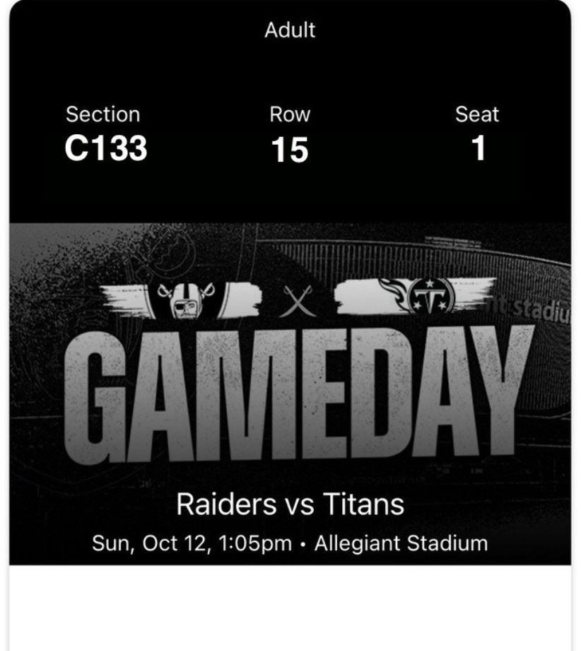 Raiders Vs Titans