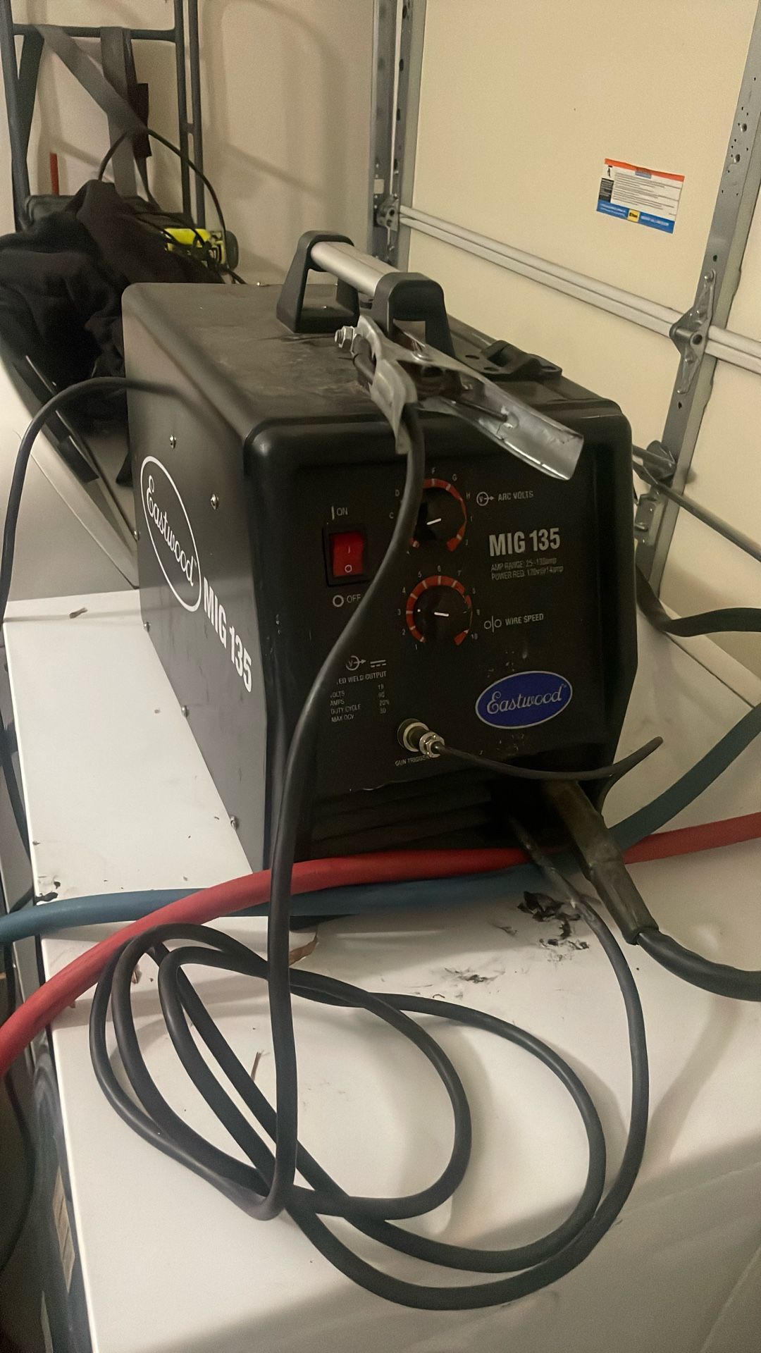 Eastwood MIG 135 Amp Welder, 110V