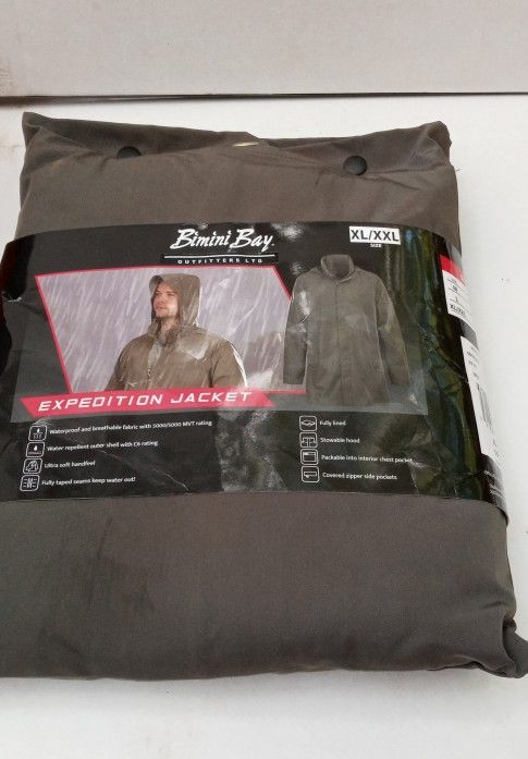 Men's Xl-xxl Expedition Rain Jacket