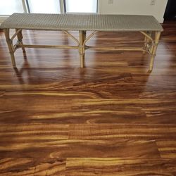 Rattan Bench