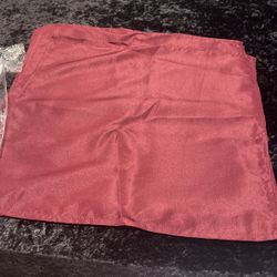 Burgundy Cloth Napkins