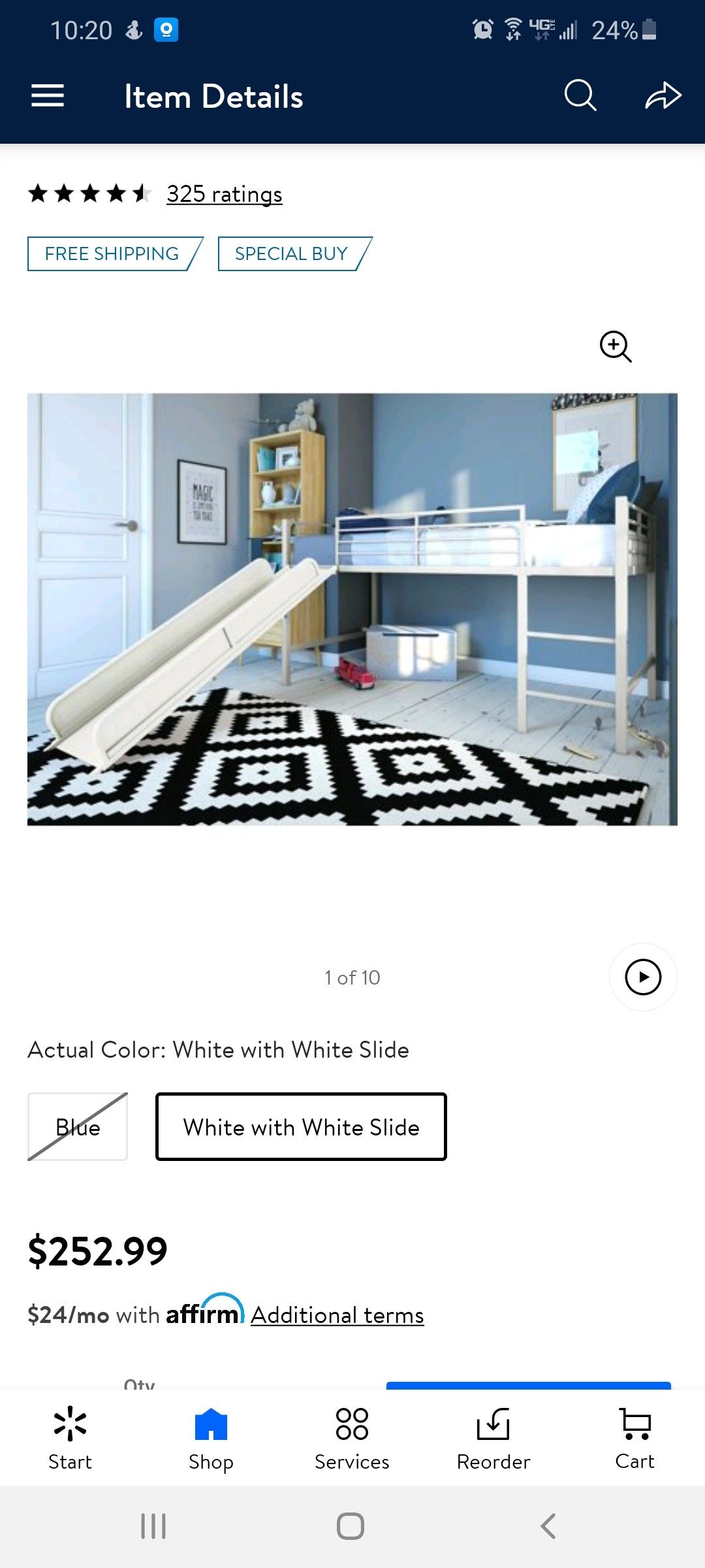 slide bed