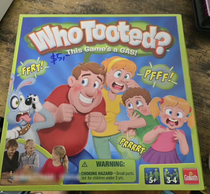 Goliath Who Tooted Board Game