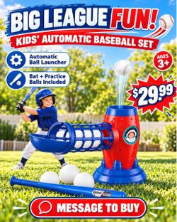toy Automatic Baseball Set