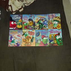 8 ViggieTales Books