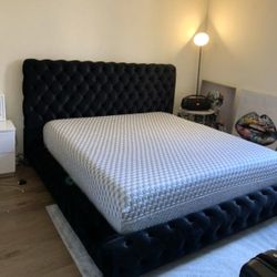 New Queen Bed Frame With Mattress