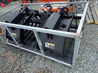 Skid steer grappler attachment