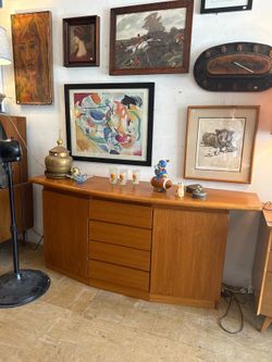 Vintage Teak Credenza/Sideboard | Like New