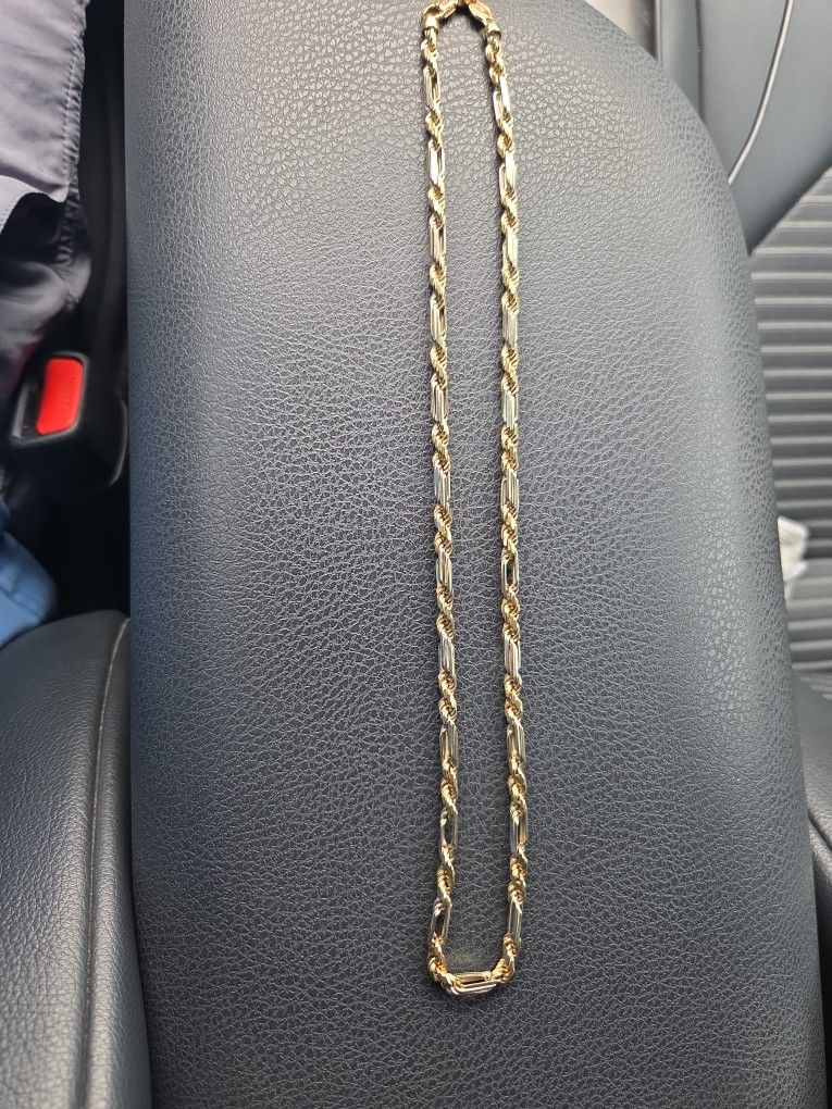 14k Gold Chain Solid
