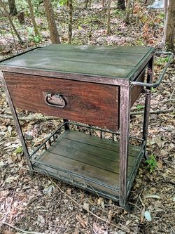 Accent Table And Mirror 