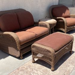 Outdoor Wicker Furniture Set