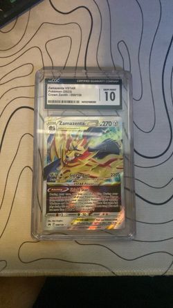 Pokemon Zamazenta VSTAR Graded 10