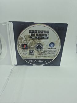 Brothers in Arms Earned in Blood PS2 (Sony PlayStation 2, 05, Ubisoft) Untested