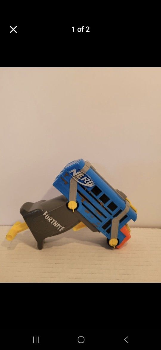 NERF GUN FORTNITE BUS