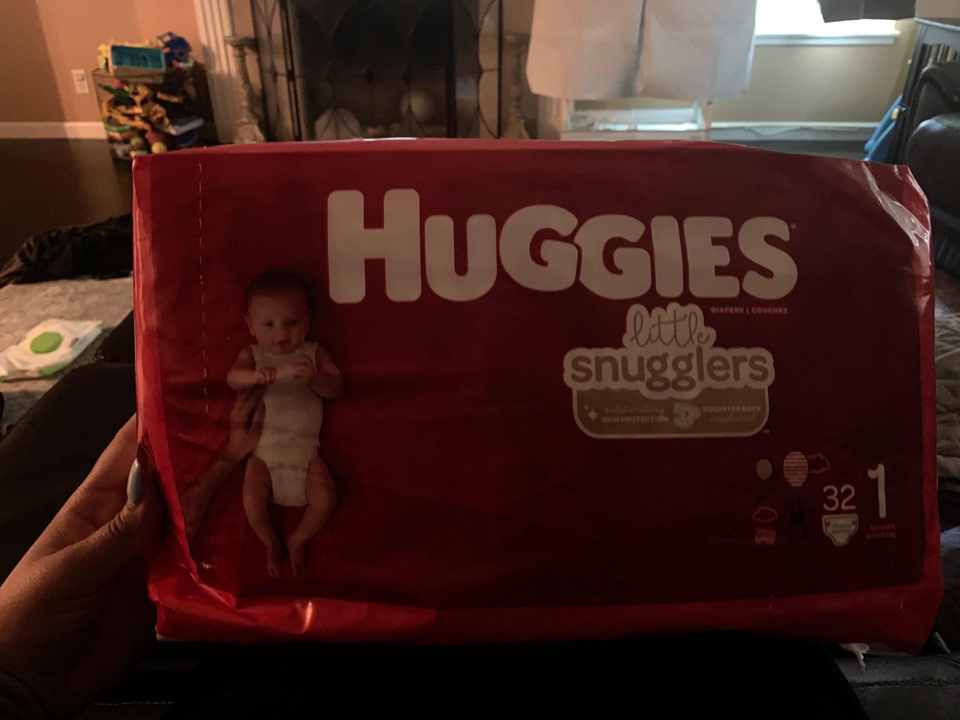 Unopened Huggies