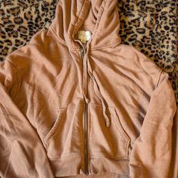 American Eagle Crop Zip Up Jacket 