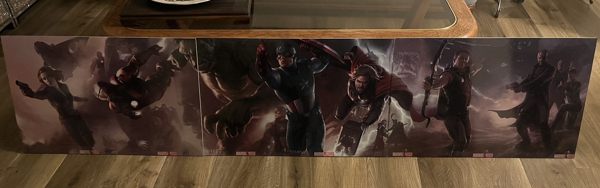 Original Avengers Age Of Ultron 3x Display Piece That Connects