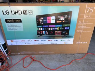 LG 75’ TV