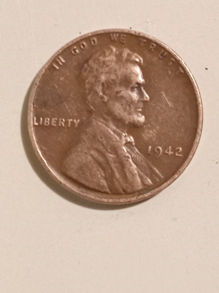 Very Rare 1942 Wheat Penny With No Mint Mark