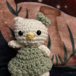 Crochet Hello Kitty Kawaii Amigurumi Plush Toy 