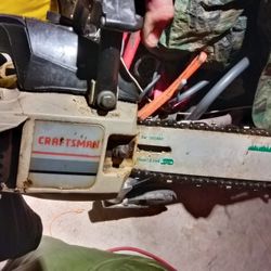 Craftsman 14" 2 Cycle Chainsaw