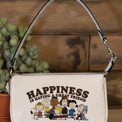New Authentic Coach X Peanuts Snoopy Nolita 19 Purse Handbag CBM76