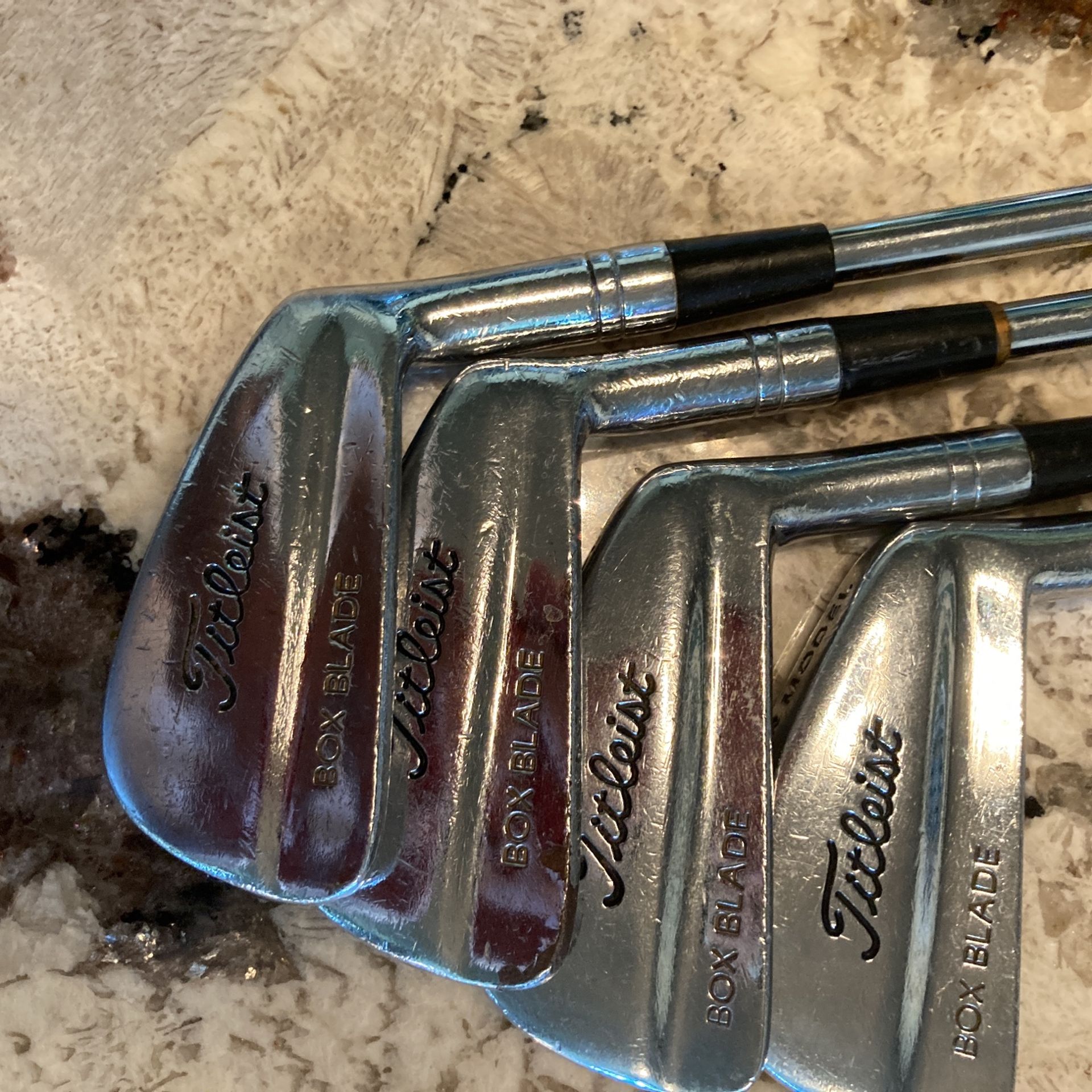 Rare Titleist Tour Model Box Blade Iron Set for Sale in Lake Worth