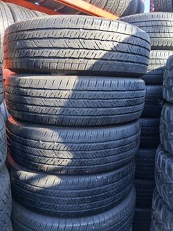 4 used Tires 245/70r17 Bridgestone 🤑free Installation ‼️