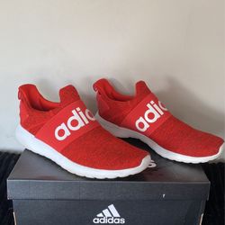 Adidas Lite Racer, Red, Size 12