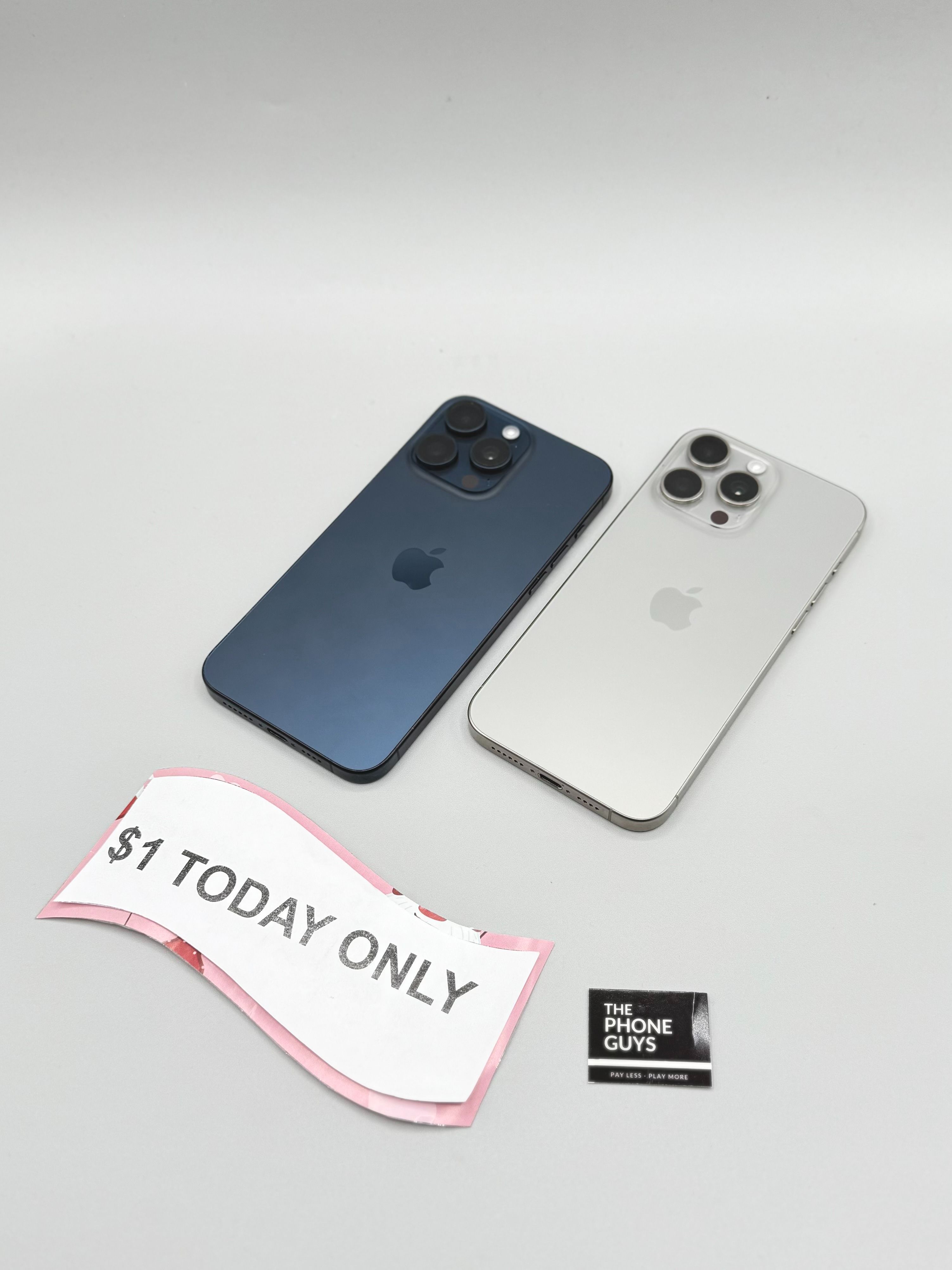 🚨 Best iPhone 15 Pro Max Deal – Just $649 or $1 to Grab It Today! Save $550 Instantly with 1-Year Warranty