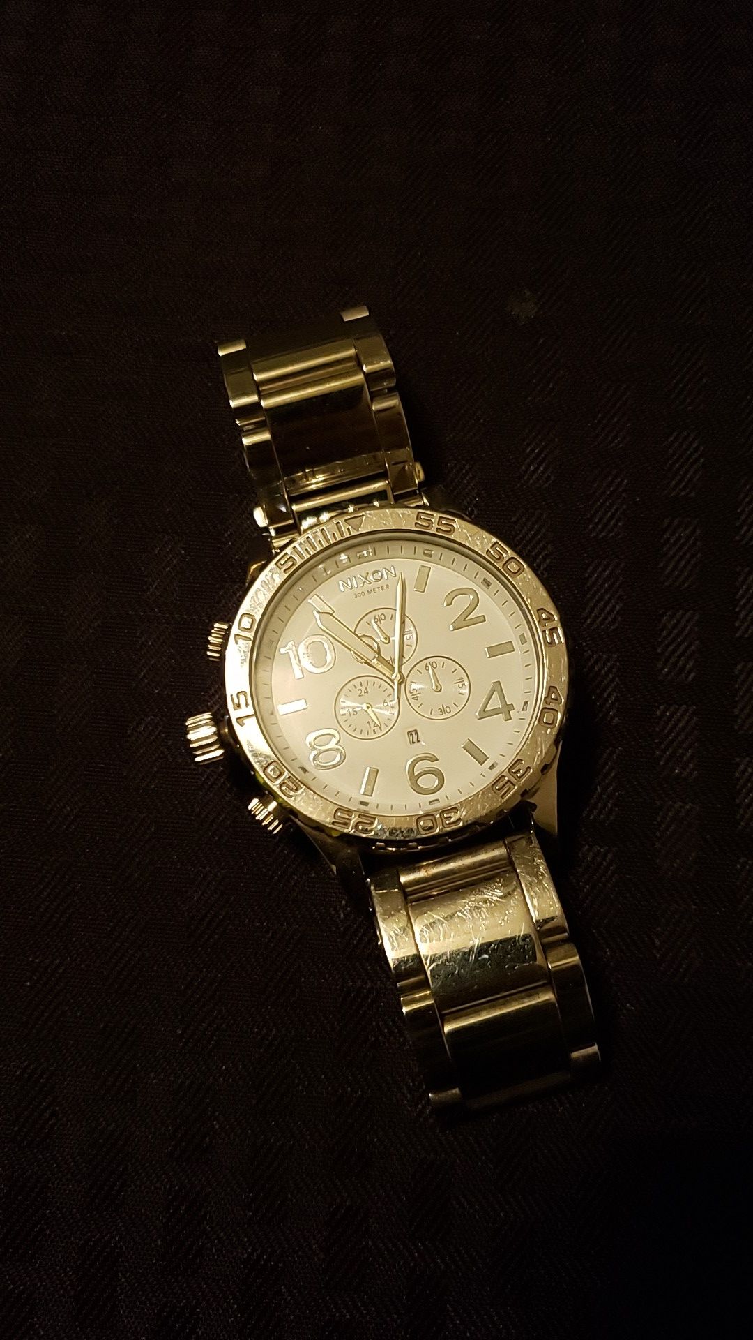 Nixon Silver Watch
