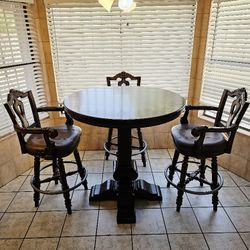 Dining Room Table & 3 Chairs