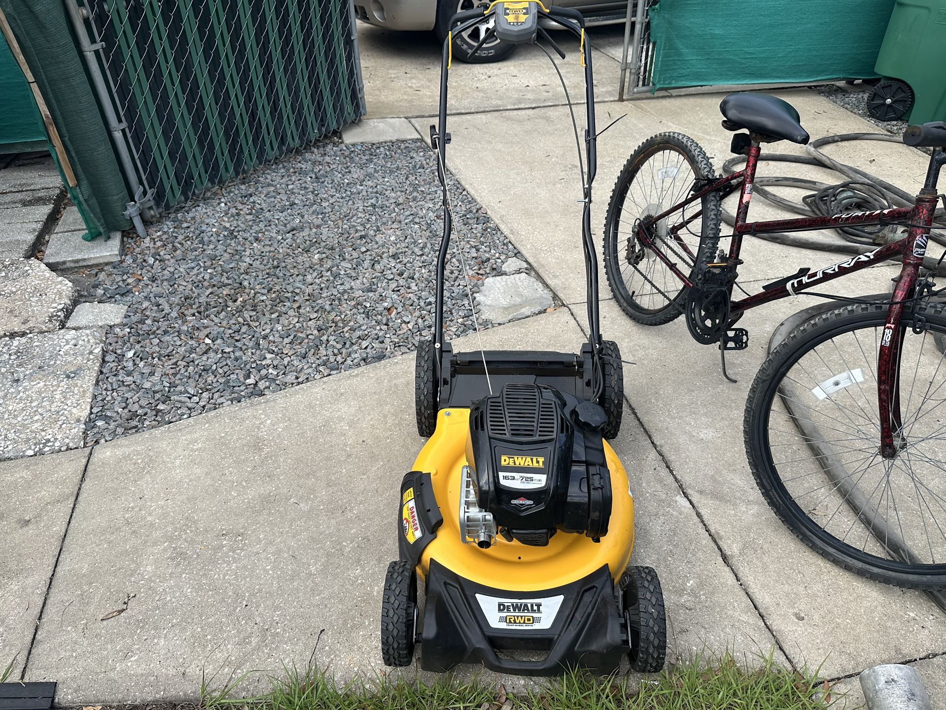 2024 Dewalt Self-Propelled Lawn Mower