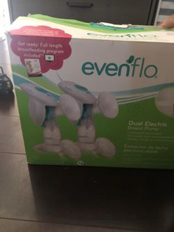 Even flo breast pump